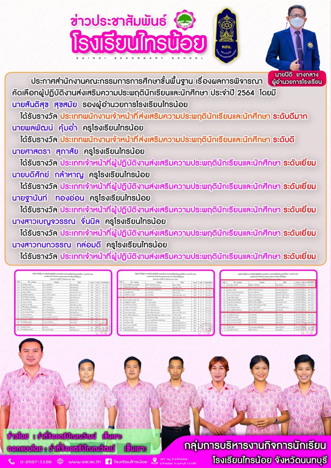 65 09 28 รางวัล กิจการ